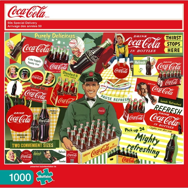 Buffalo Games Jigsaw Puzzle Enjoy Coca-cola 1000 Pcs #91250 for sale online